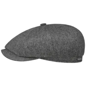 Hatteras Harridge Wool Flat Cap by Stetson