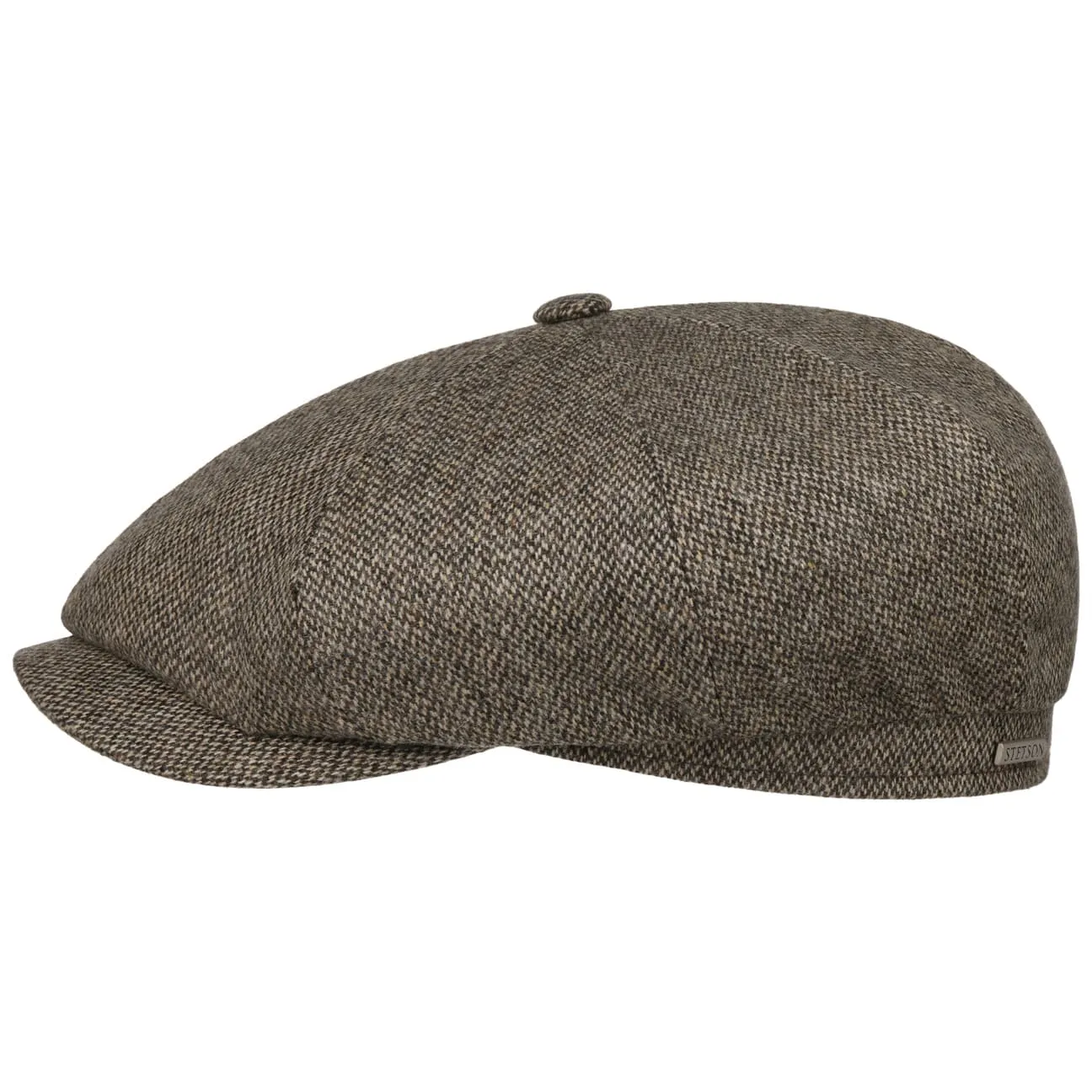 Hatteras Harridge Wool Flat Cap by Stetson