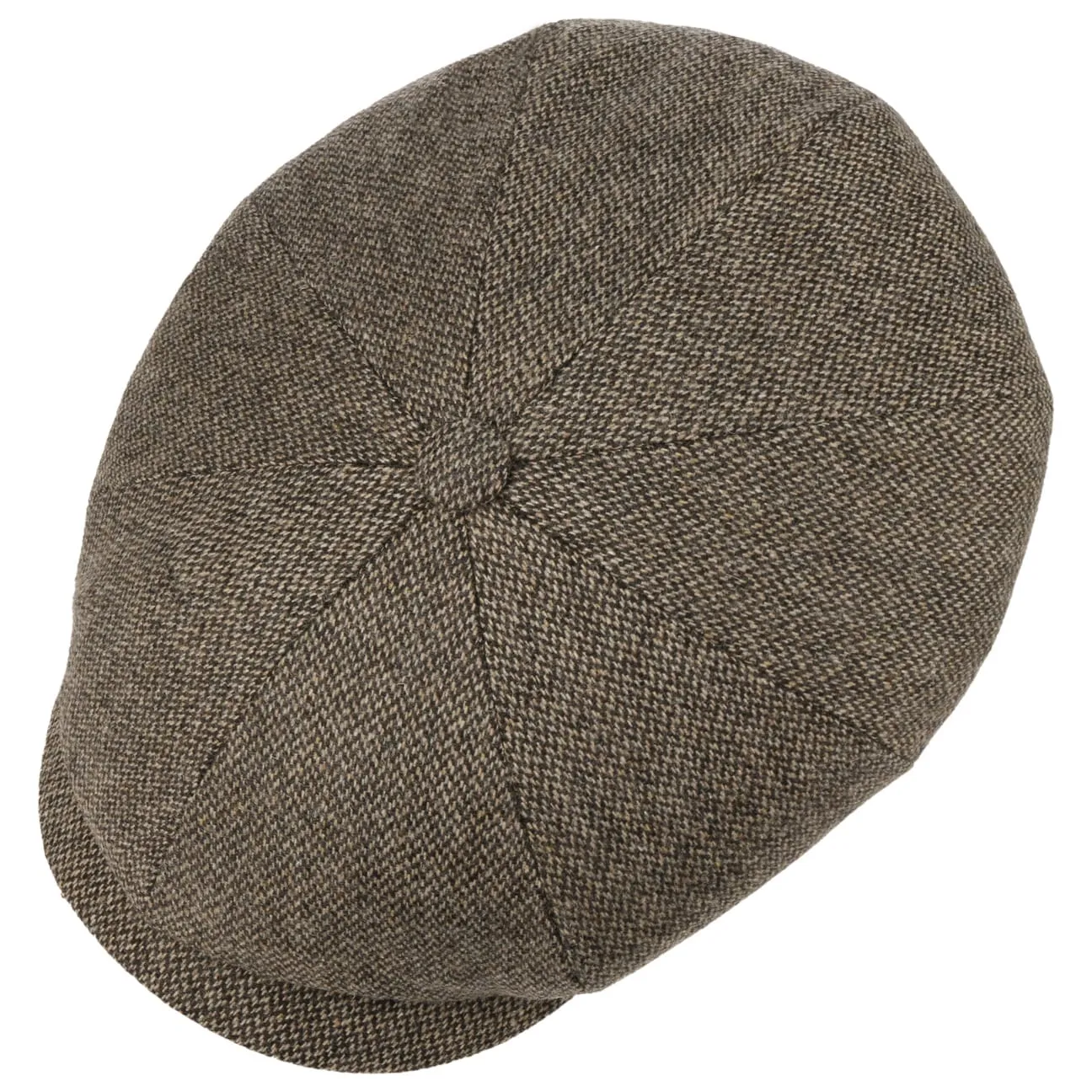 Hatteras Harridge Wool Flat Cap by Stetson