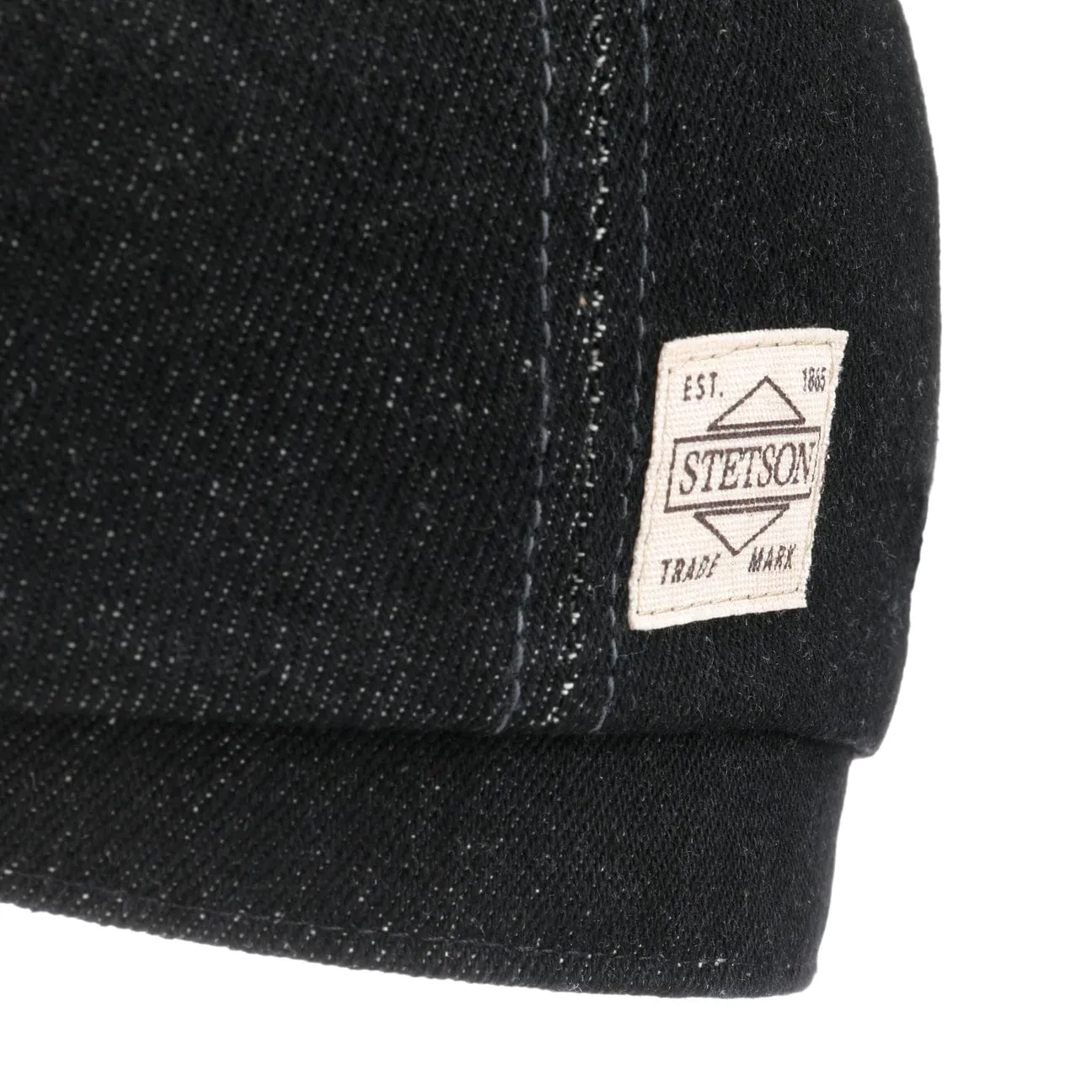 Hatteras Robust Denim Newsboy Cap by Stetson