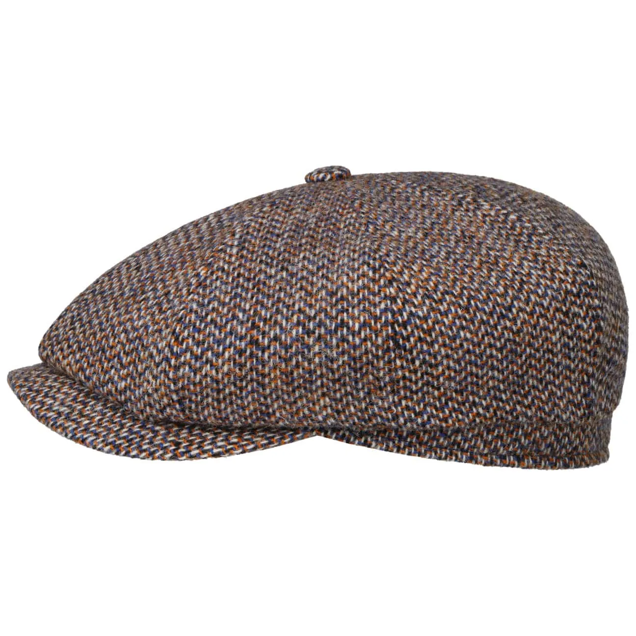 Hatteras Tweed Freestyle Newsboy Cap by Stetson