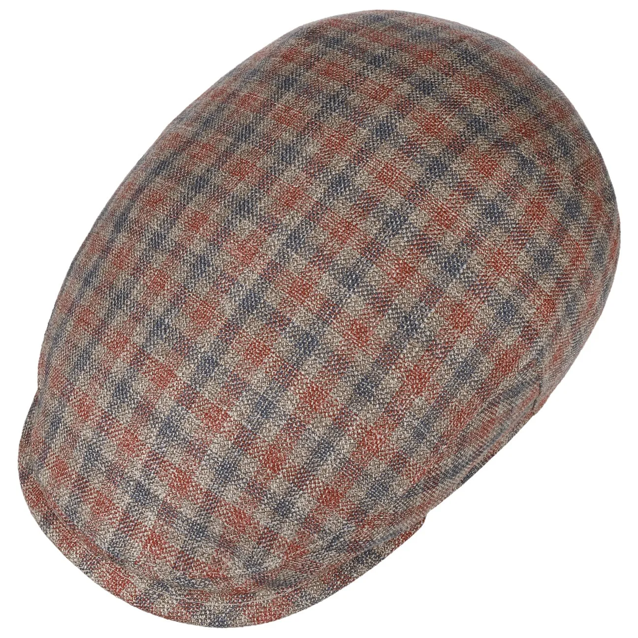 Hellerson Merino Silk Flat Cap by Alfonso D'Este
