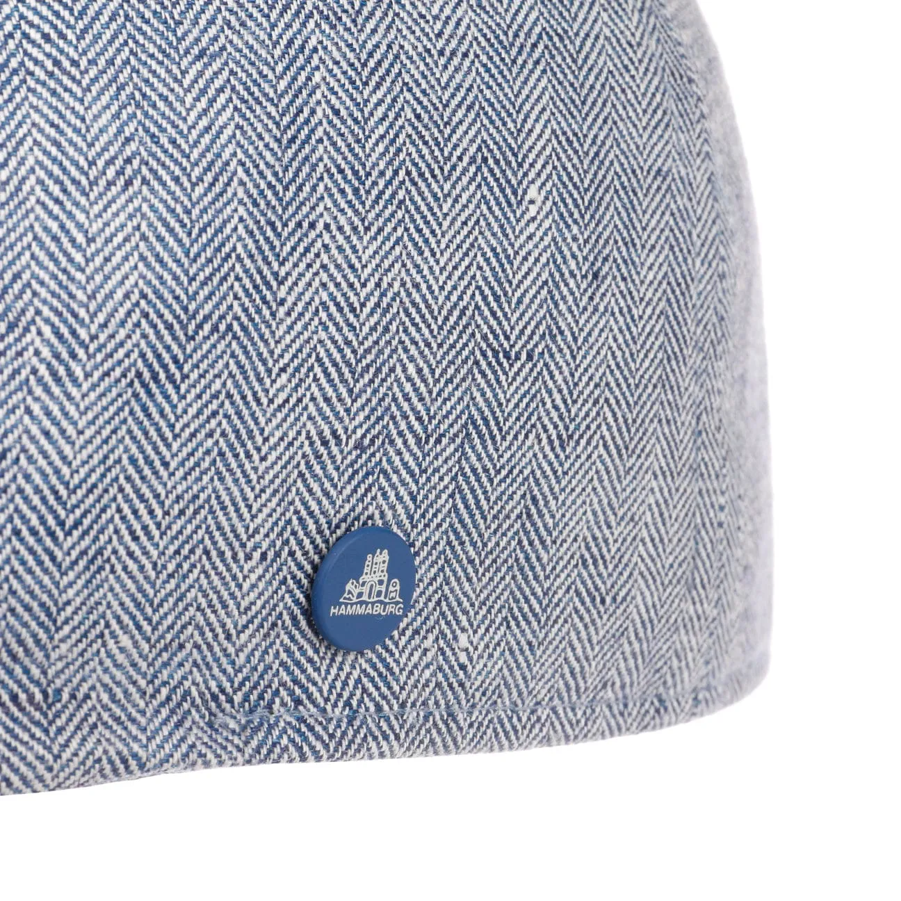 Herringbone Flat Cap by Hammaburg