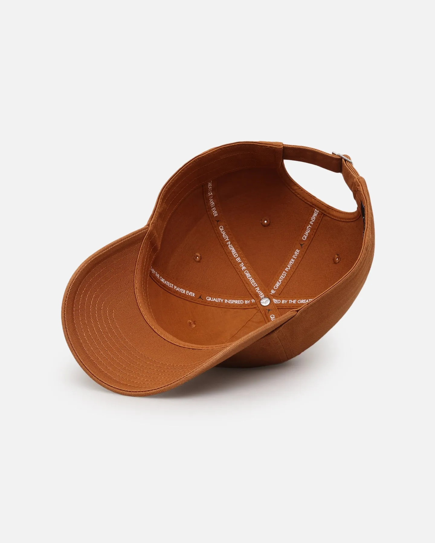 Jordan Unstructured Curved Bill Strapback Hat Desert Bronze/Black