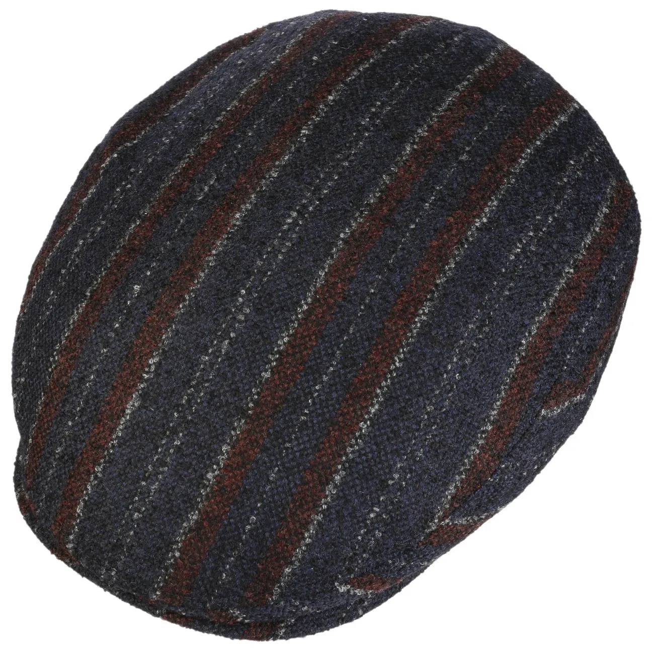 Kent Lana Stripe Flat Cap by Lierys