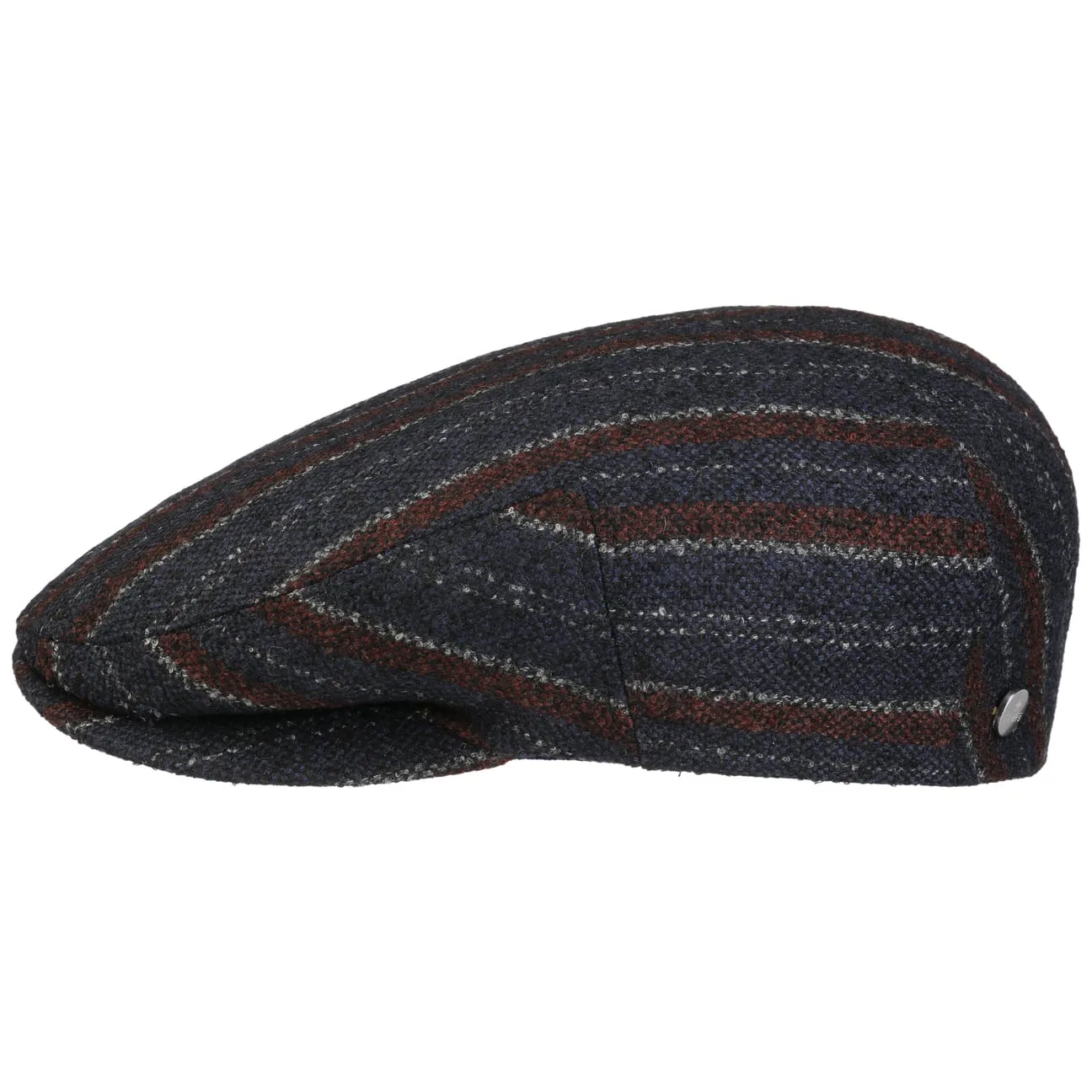 Kent Lana Stripe Flat Cap by Lierys