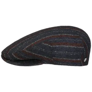Kent Lana Stripe Flat Cap by Lierys