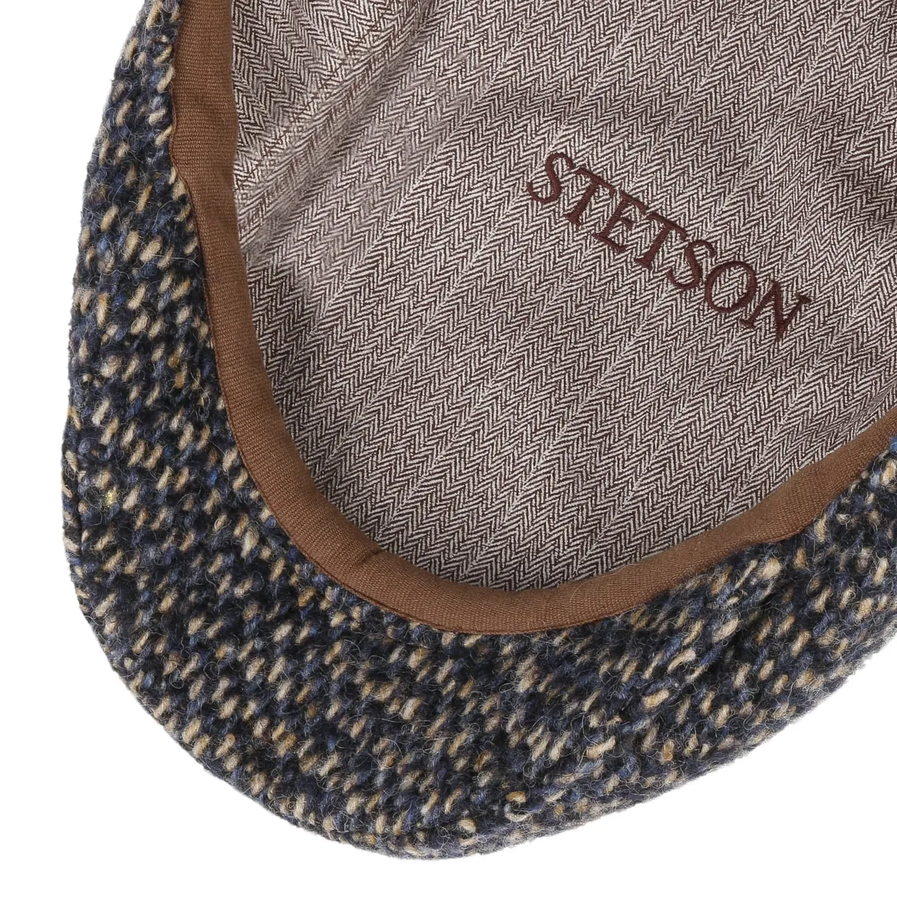 Kent Tuckmill Wool Flat Cap by Stetson