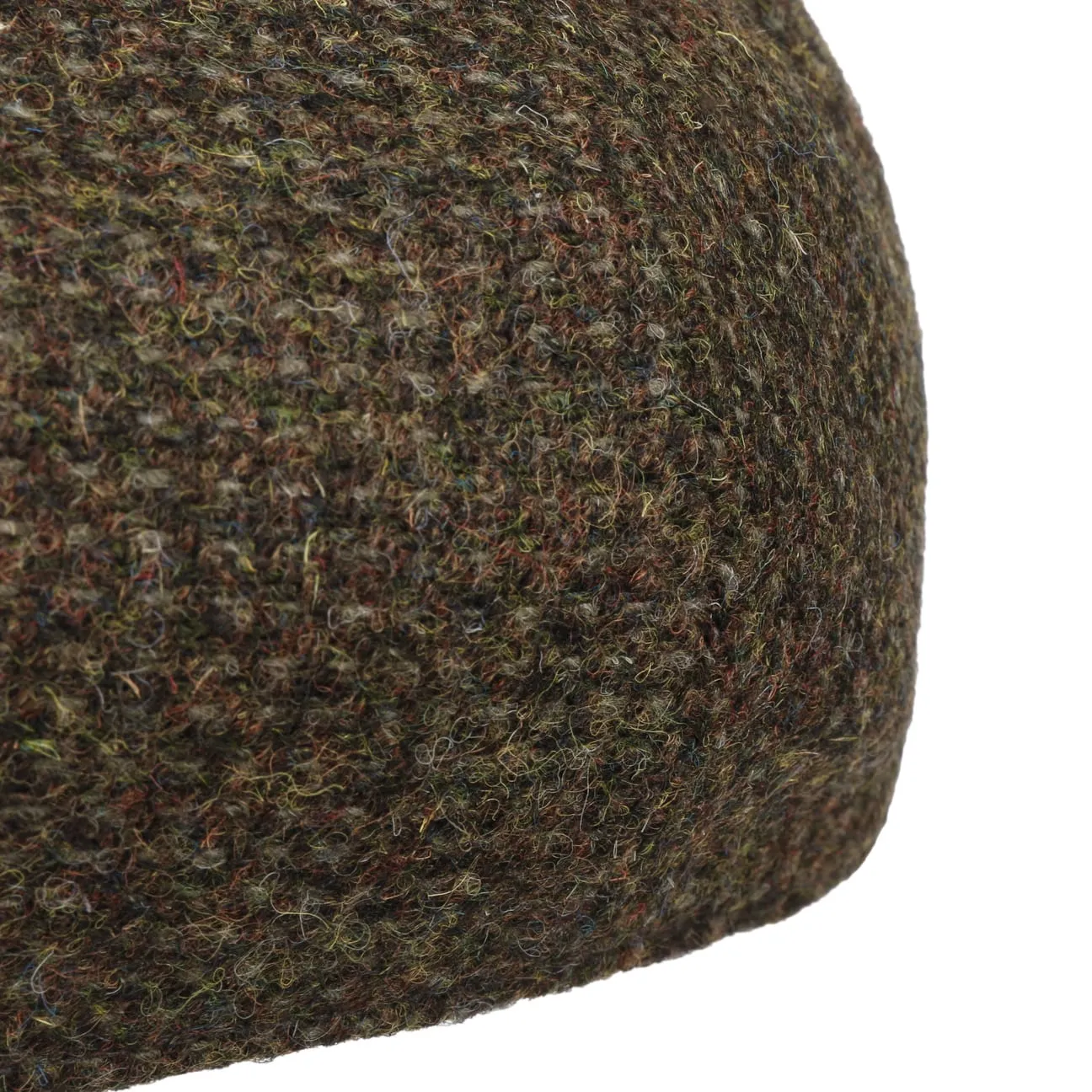 Kent Virgin Wool Harris Tweed Flat Cap by Stetson