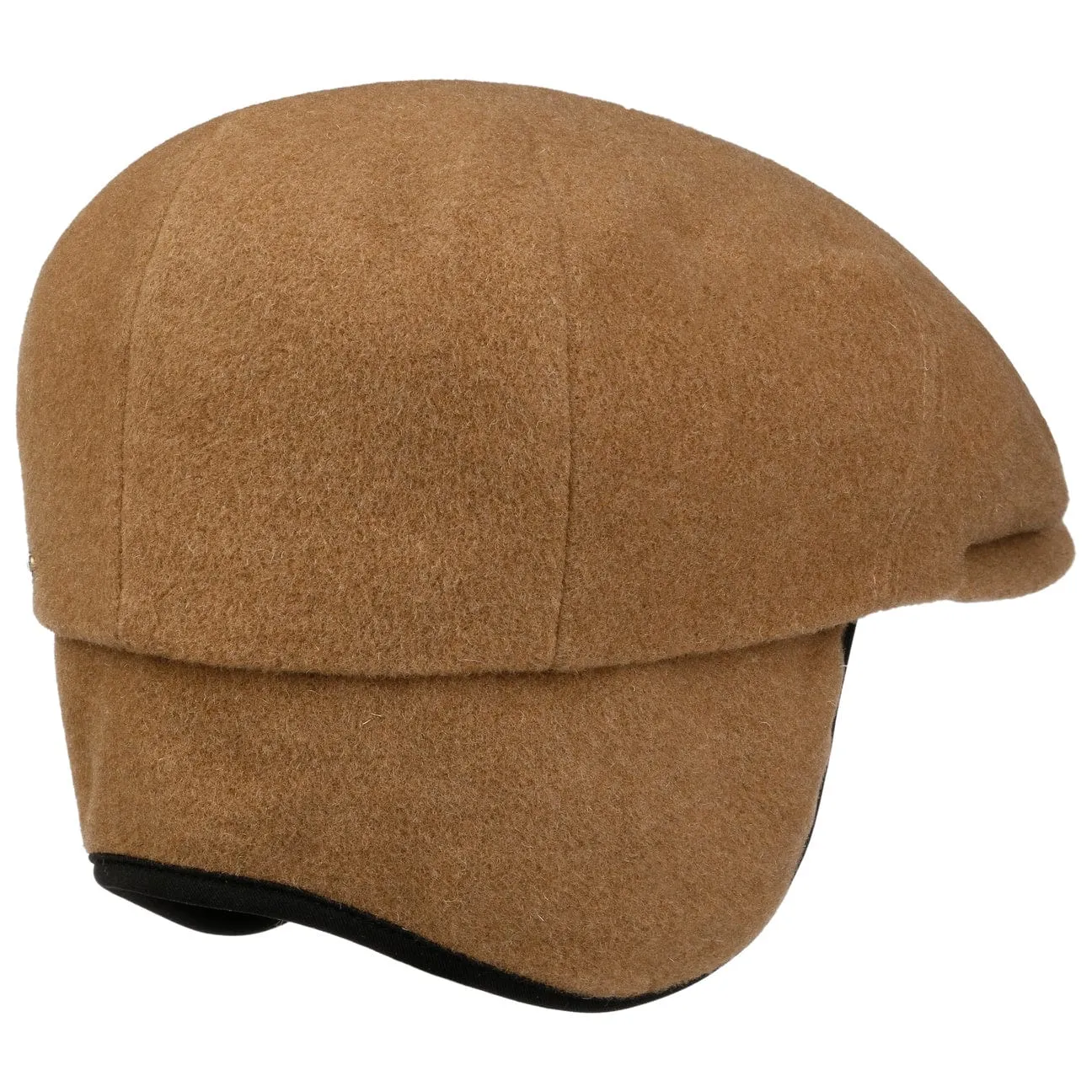 Kent Wool Earflaps Flat Cap by Stetson