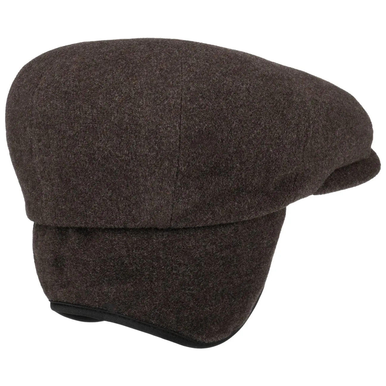 Kent Wool Earflaps Flat Cap by Stetson