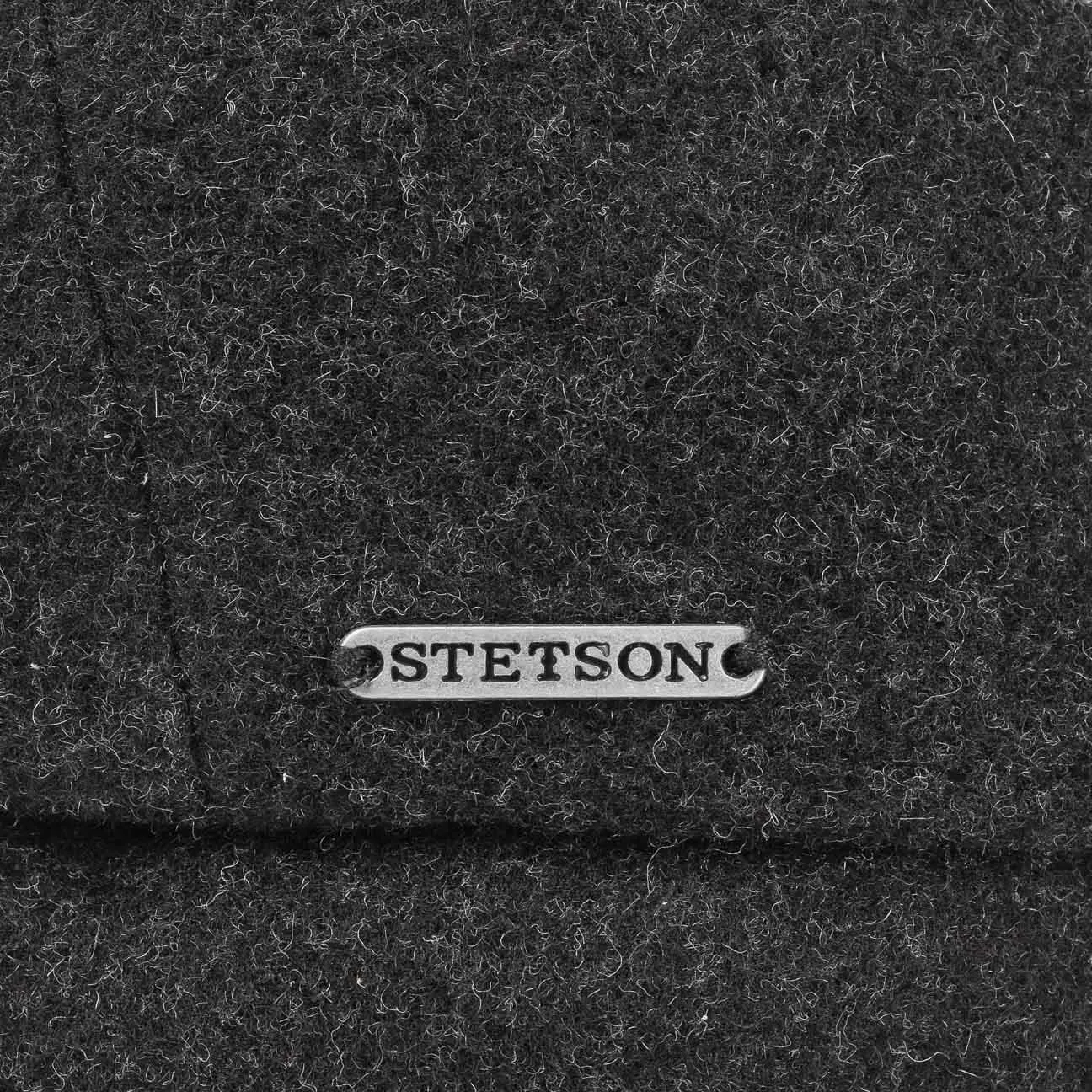 Kent Wool Earflaps Flat Cap by Stetson