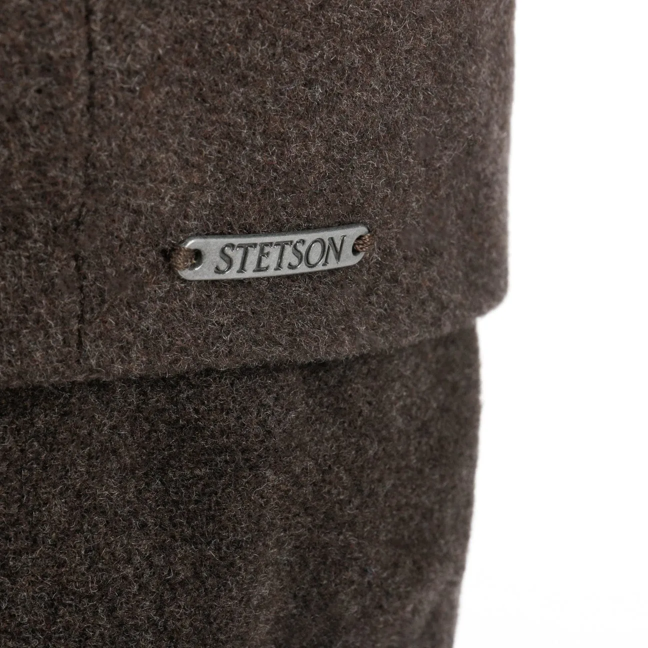 Kent Wool Earflaps Flat Cap by Stetson