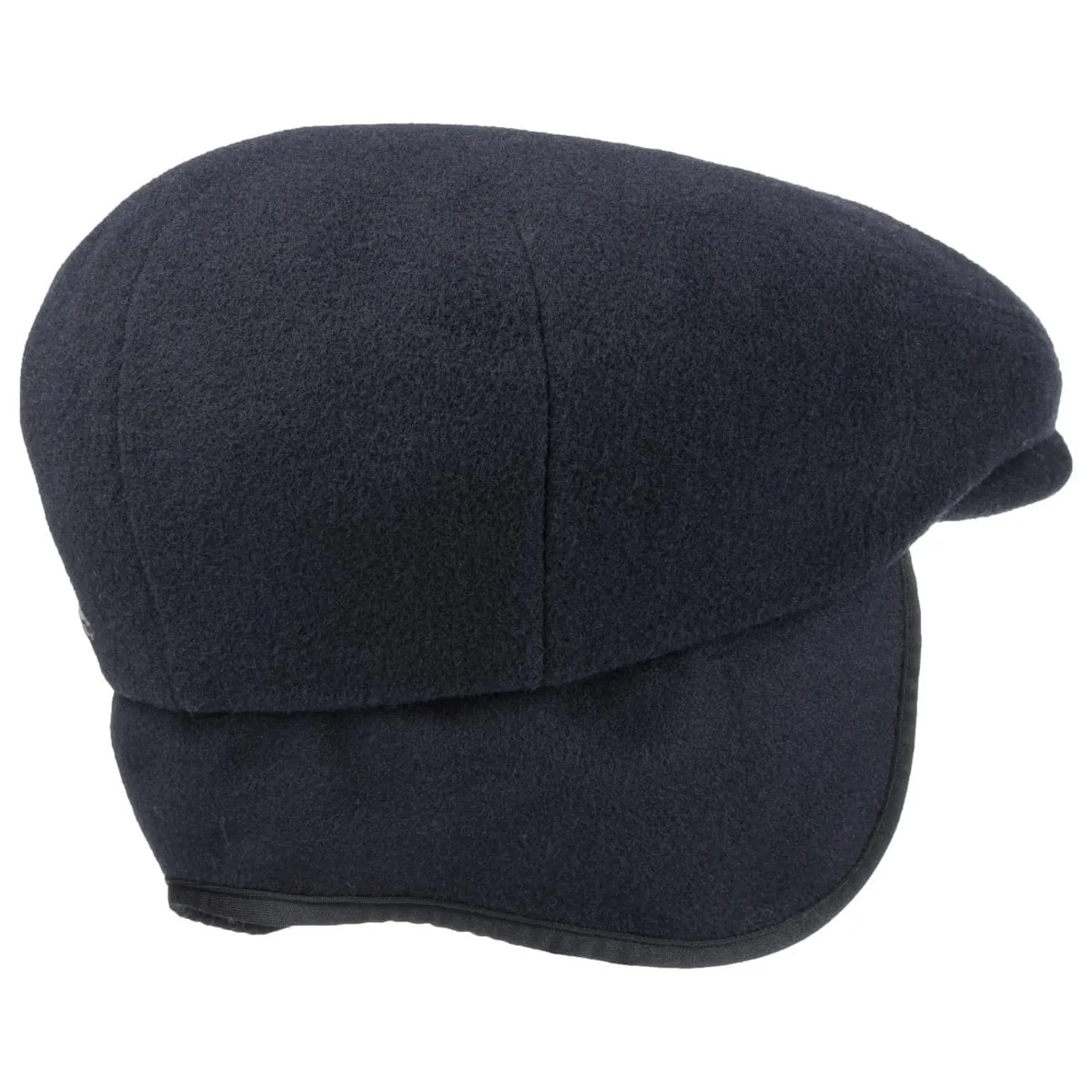 Kent Wool Earflaps Flat Cap by Stetson