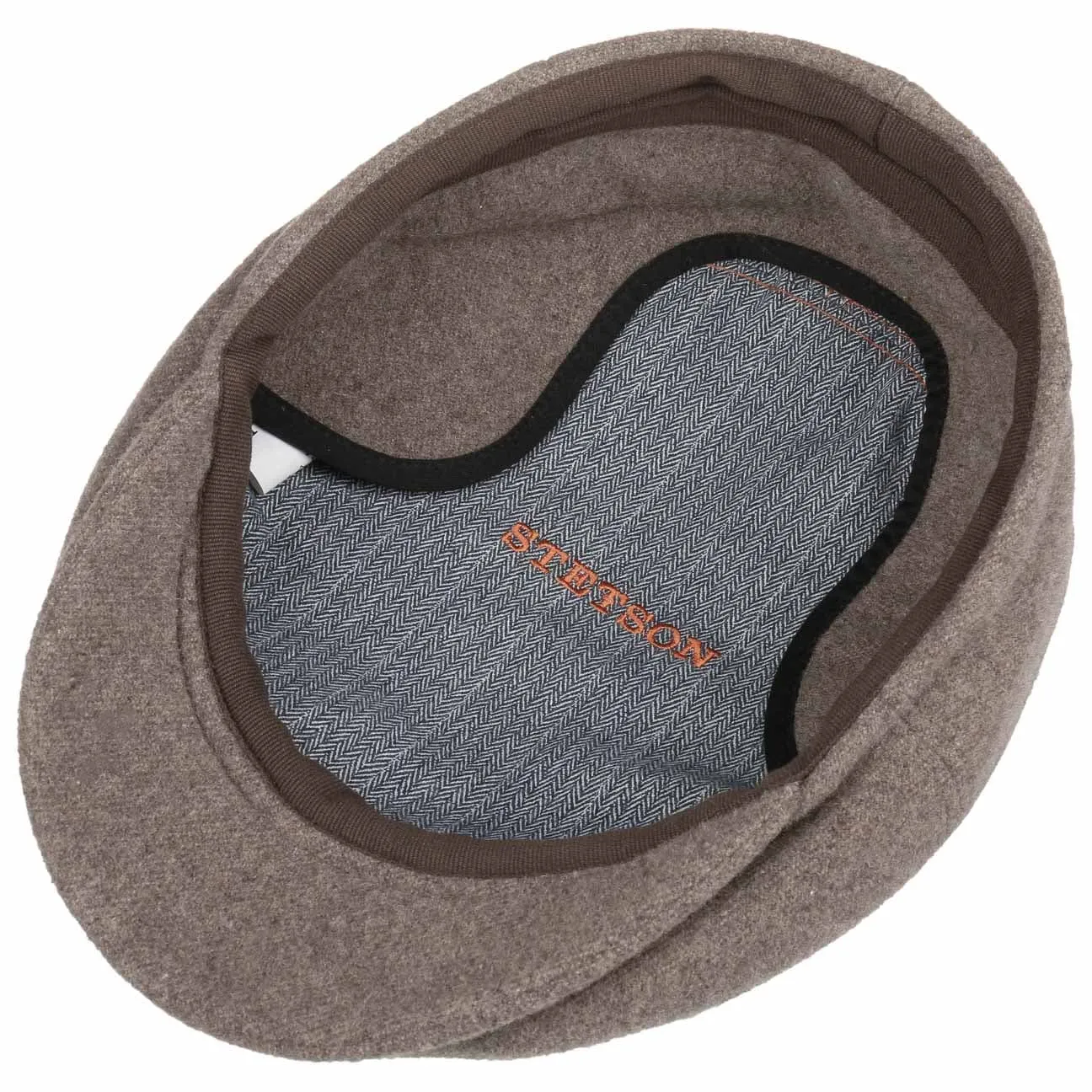 Kent Wool Earflaps Flat Cap by Stetson