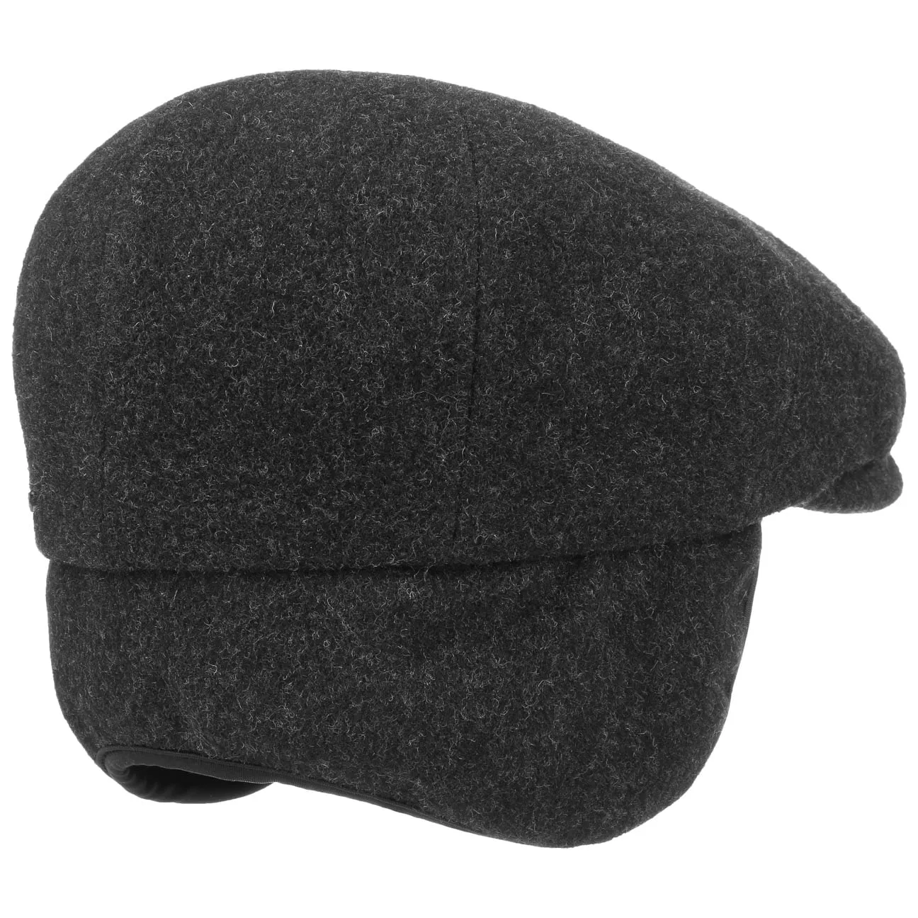 Kent Wool Earflaps Flat Cap by Stetson