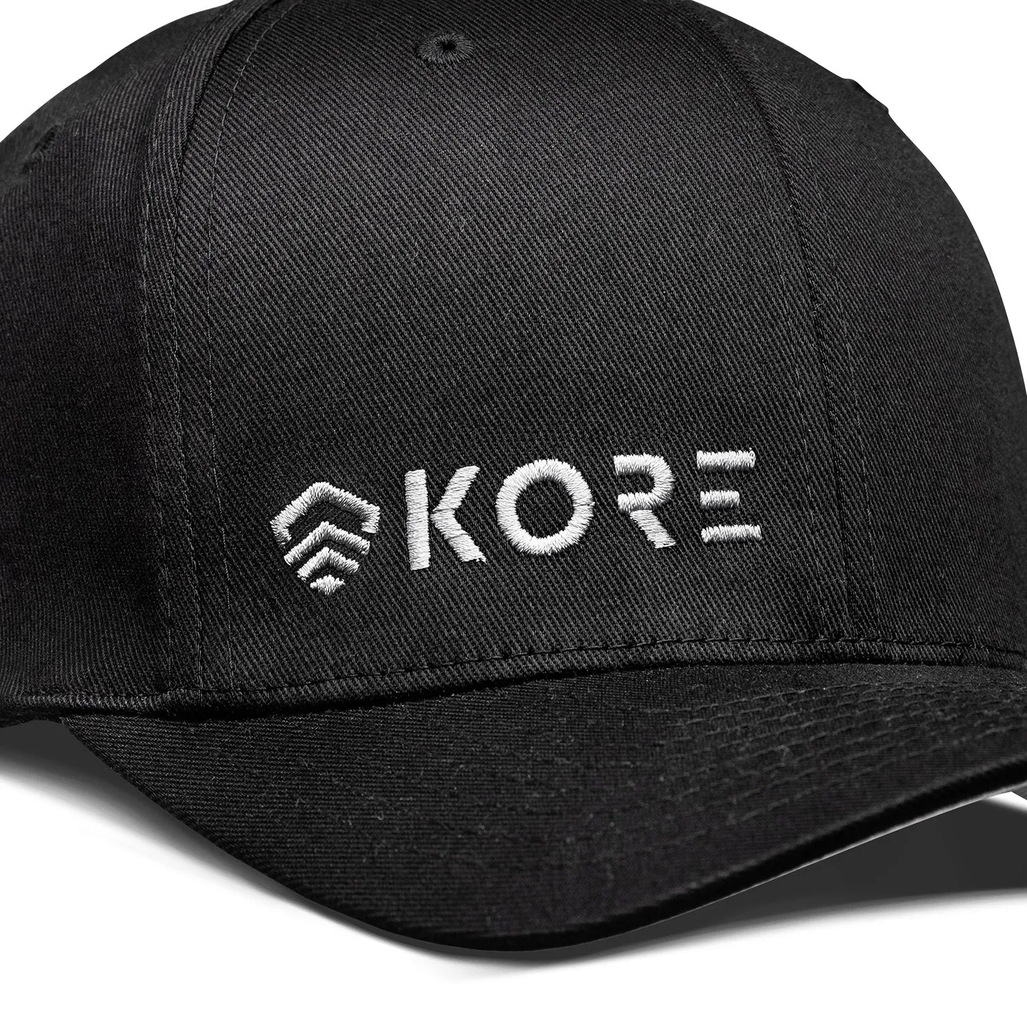 KORE FLEXFIT HAT | GRAY ON BLACK