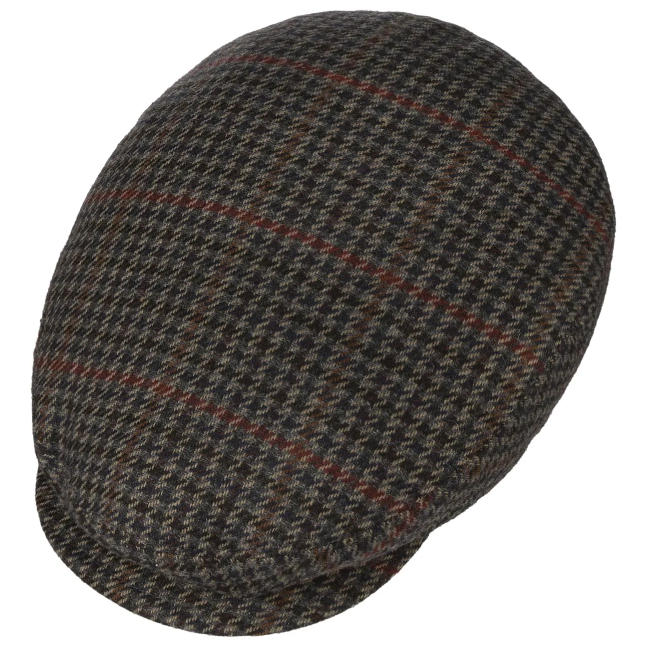 Lord Check Flat Cap by Bailey 1922