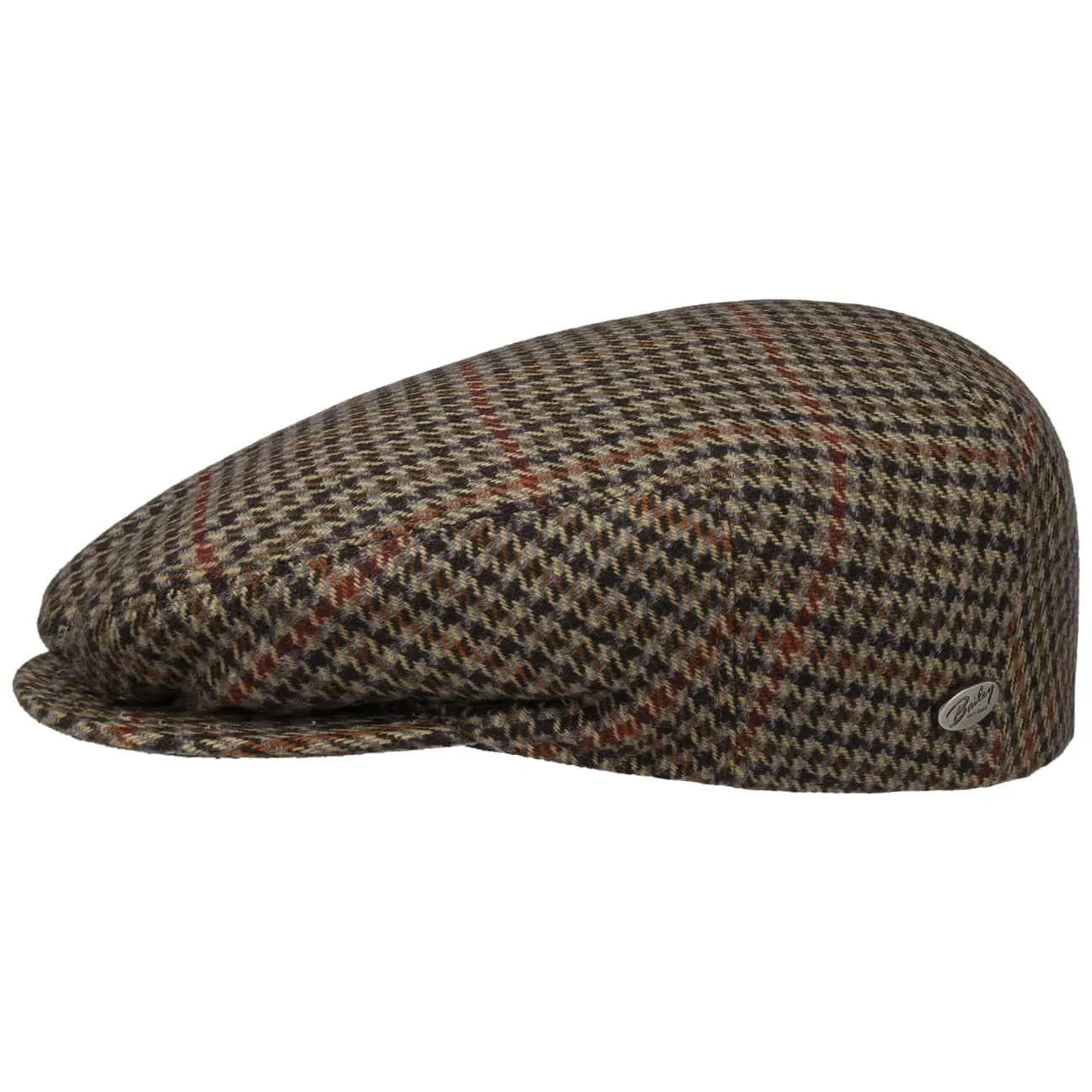 Lord Check Flat Cap by Bailey 1922