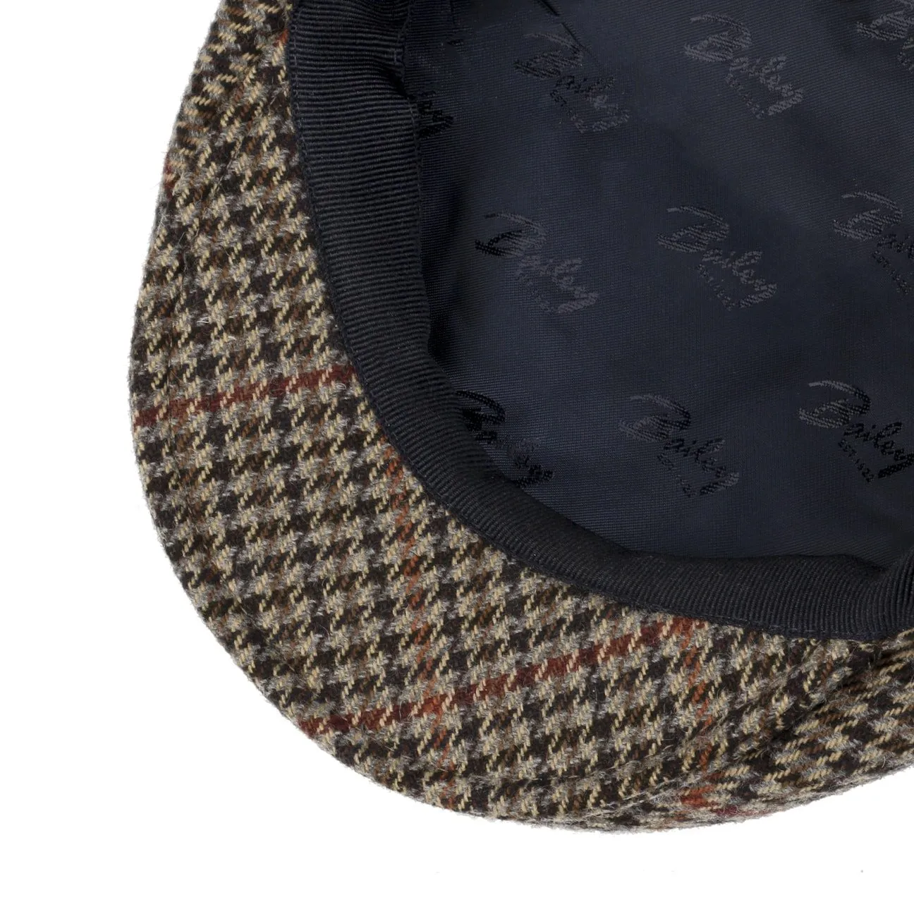 Lord Check Flat Cap by Bailey 1922