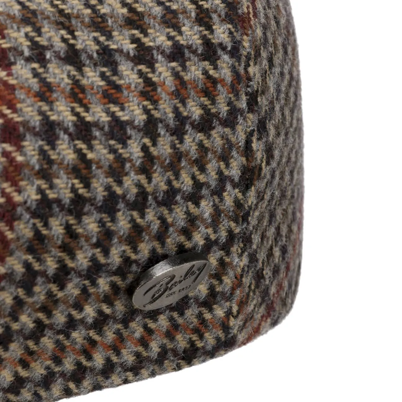 Lord Check Flat Cap by Bailey 1922