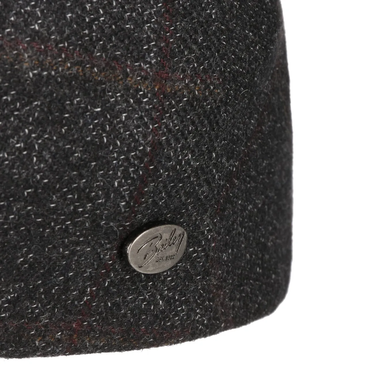 Lord Subtle Plaid Flat Cap by Bailey 1922