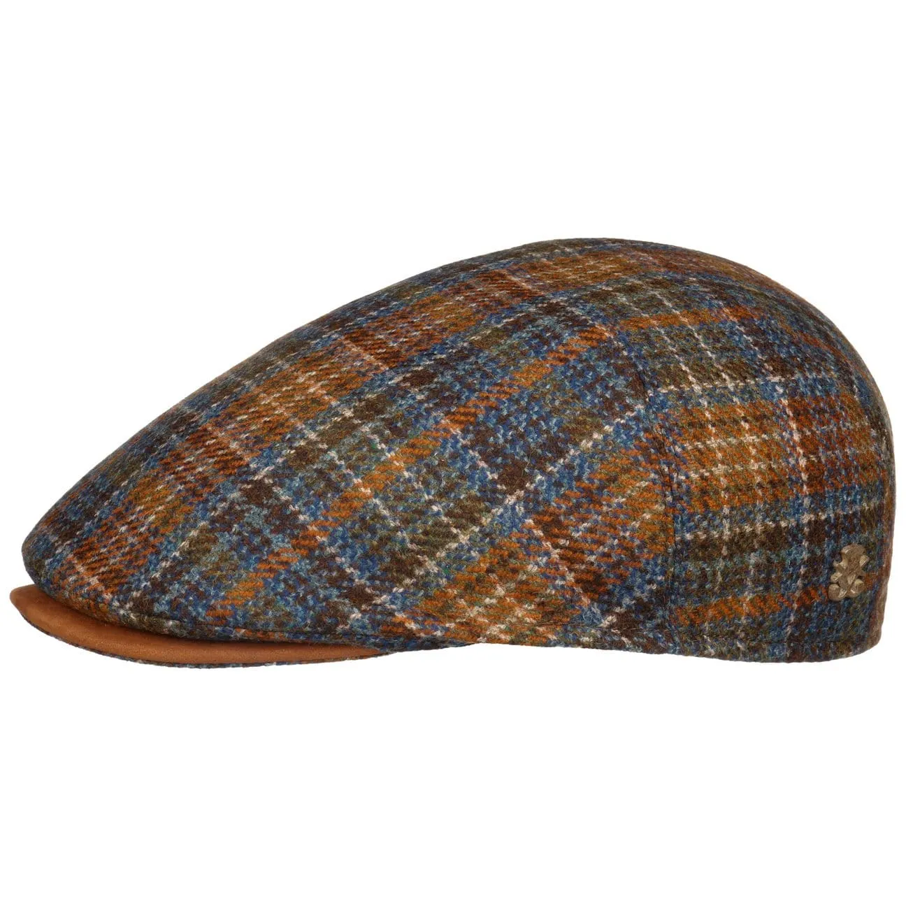 Marzio Check Zechbauer Flat Cap by Mayser