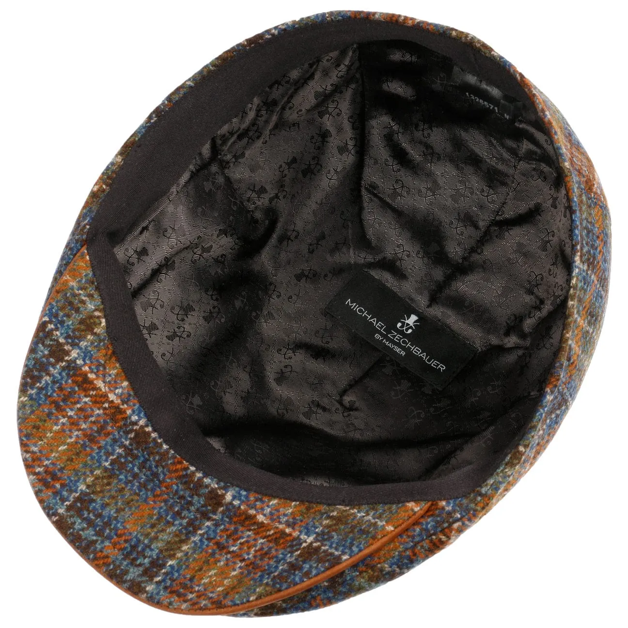 Marzio Check Zechbauer Flat Cap by Mayser