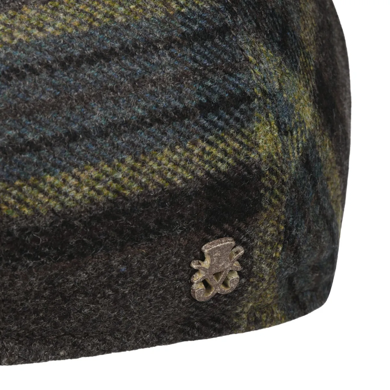 Marzio Wool Check Flat Cap Zechbauer by Mayser