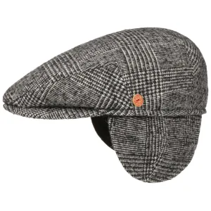 Merlino Flat Cap with Ear Flaps by Mayser