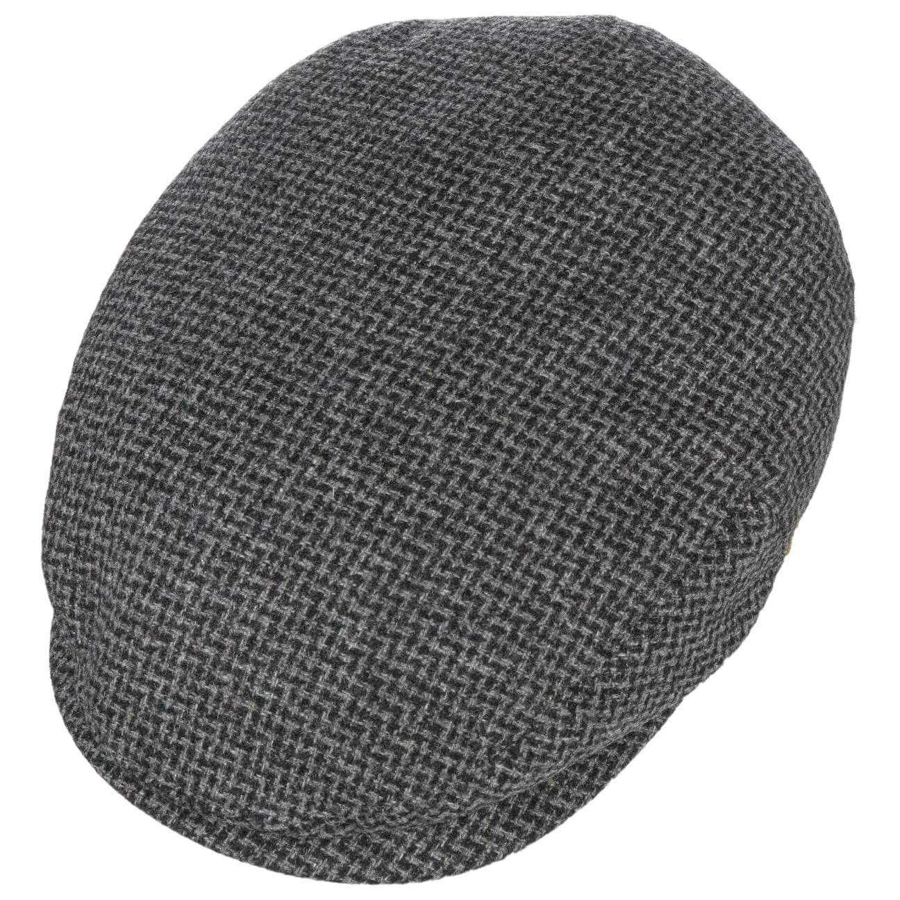 Merlino Zigzag Flat Cap with Ear Flaps by Mayser