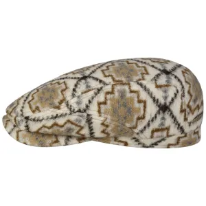 Navajo Driver Jersey Flat Cap by Stetson