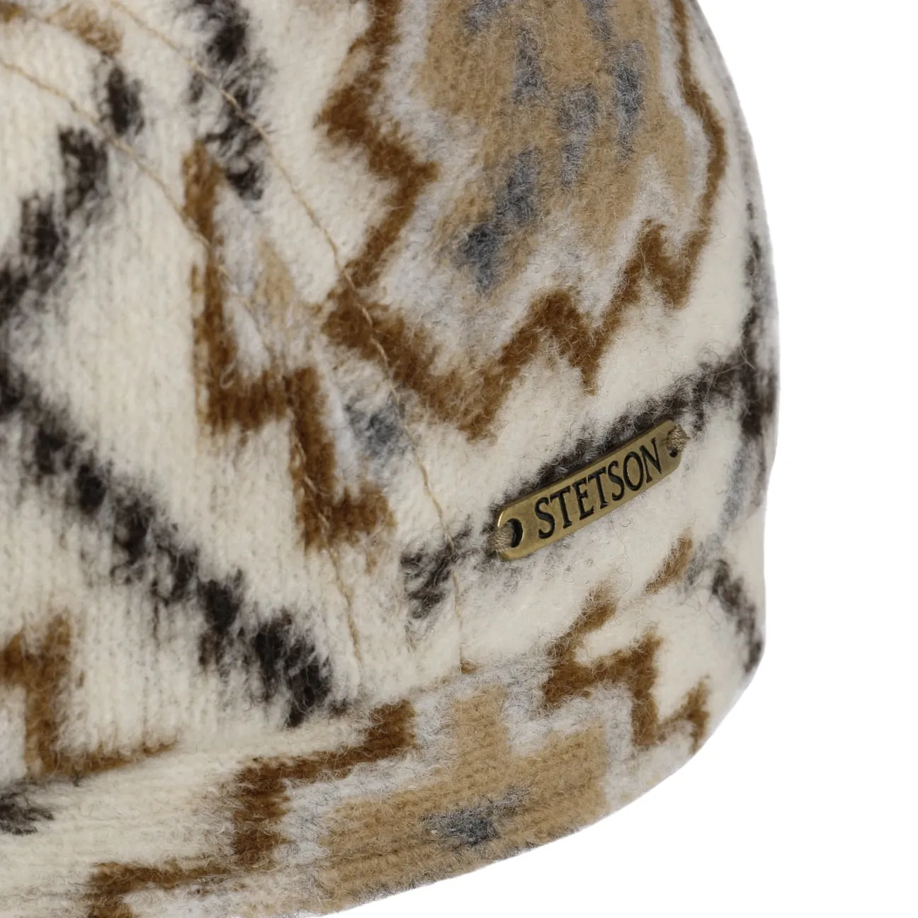 Navajo Driver Jersey Flat Cap by Stetson