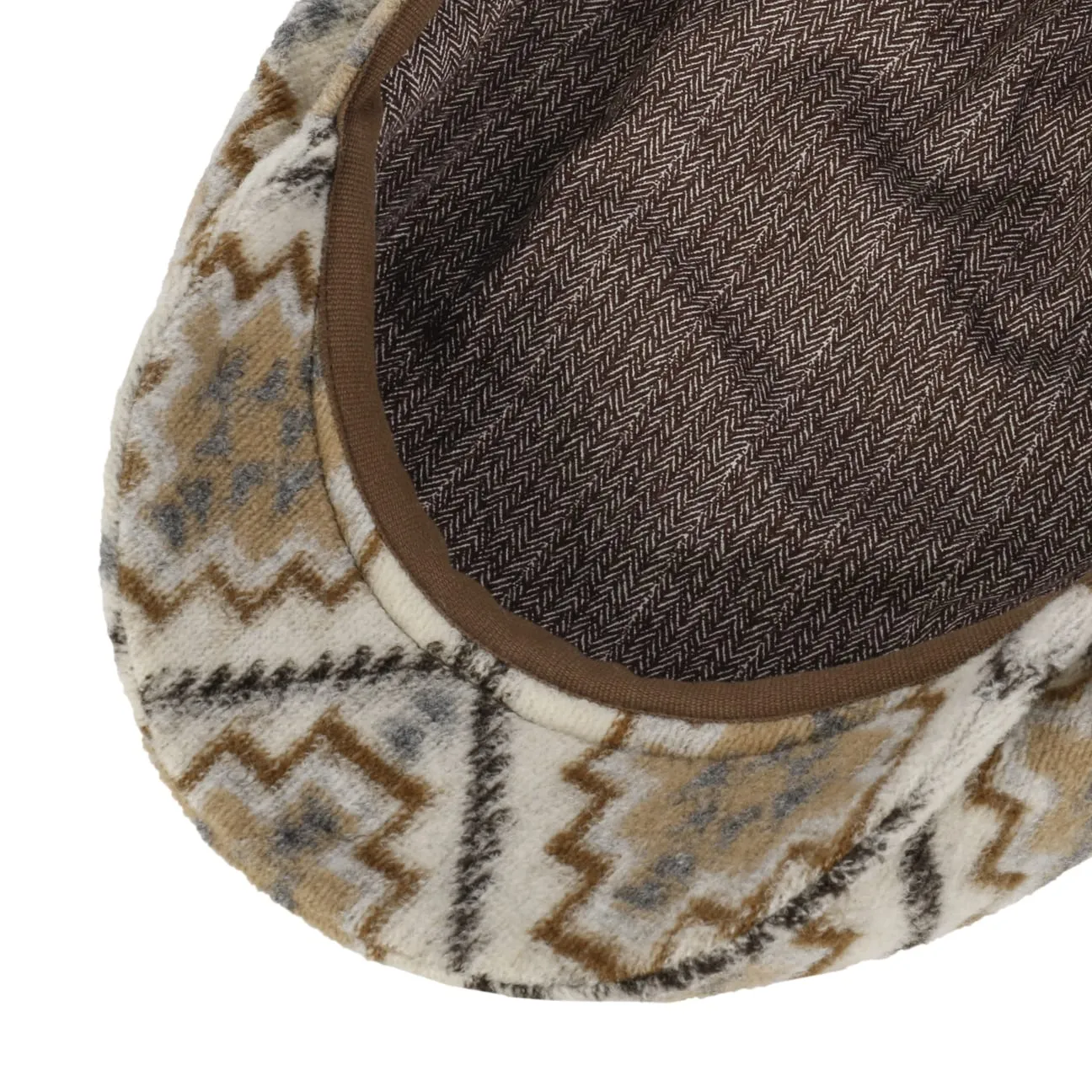 Navajo Driver Jersey Flat Cap by Stetson