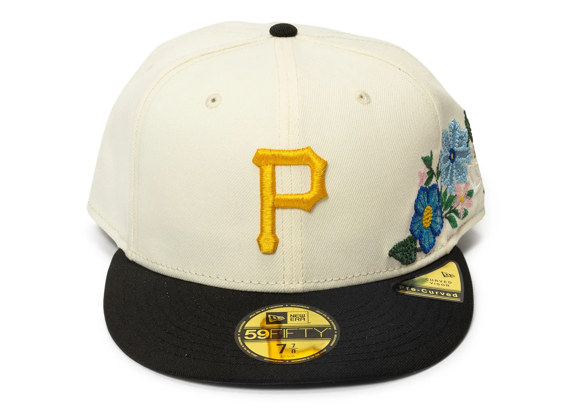 New Era Tonal Florals Pittsburg Pirates Fitted Hat xld