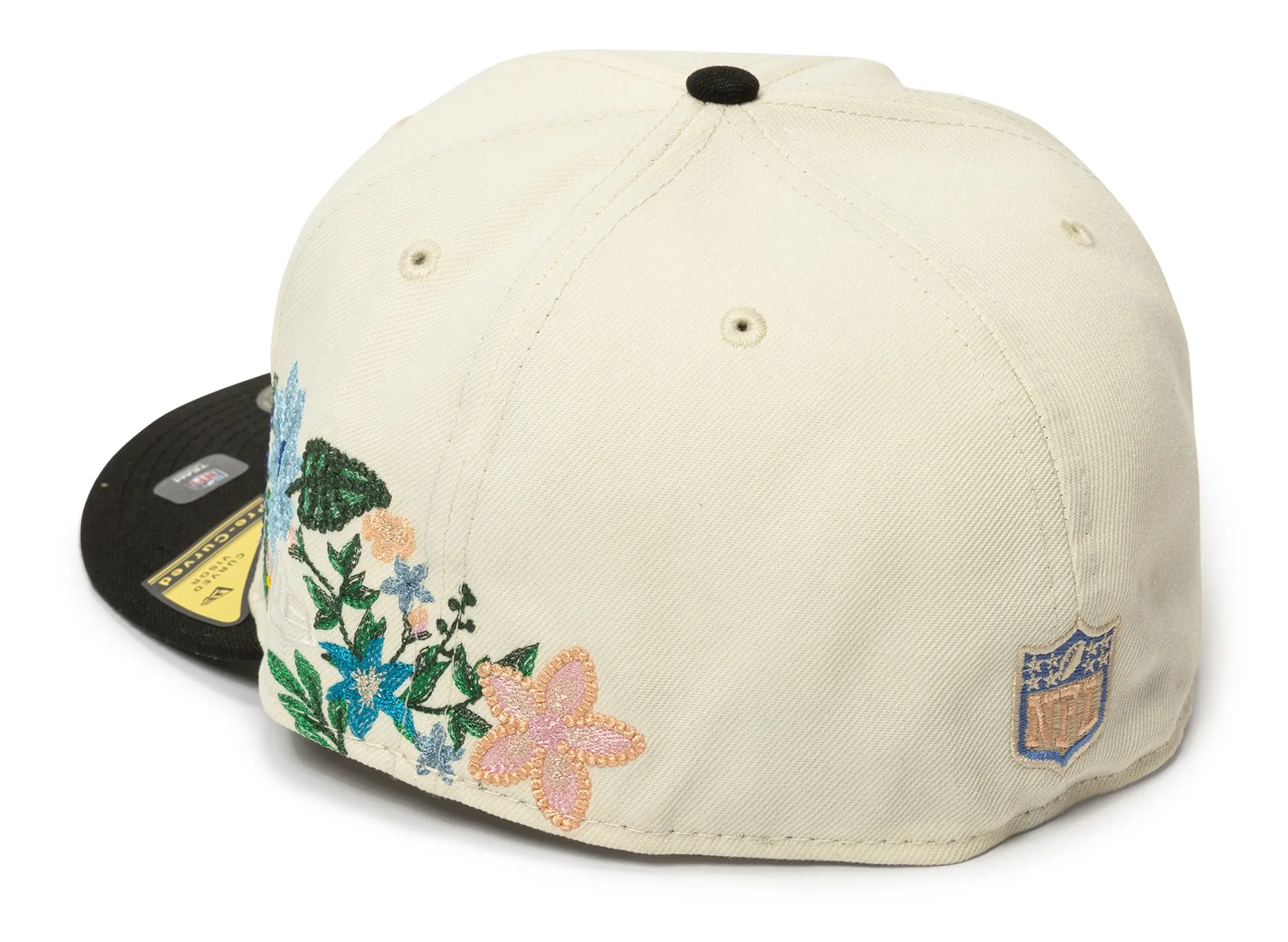 New Era Tonal Florals Pittsburg Steelers Fitted Hat xld