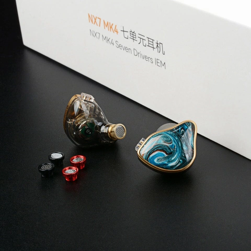 NiceHCK NX7 MK4 4BA   2DD   PZT Hybrid Drivers In-Ear Earphone
