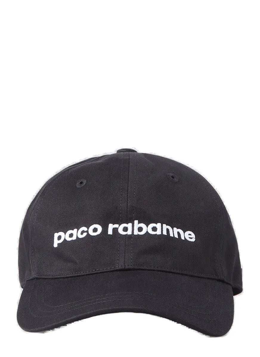 Paco Rabanne Logo Embroidered Baseball Cap