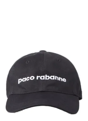 Paco Rabanne Logo Embroidered Baseball Cap