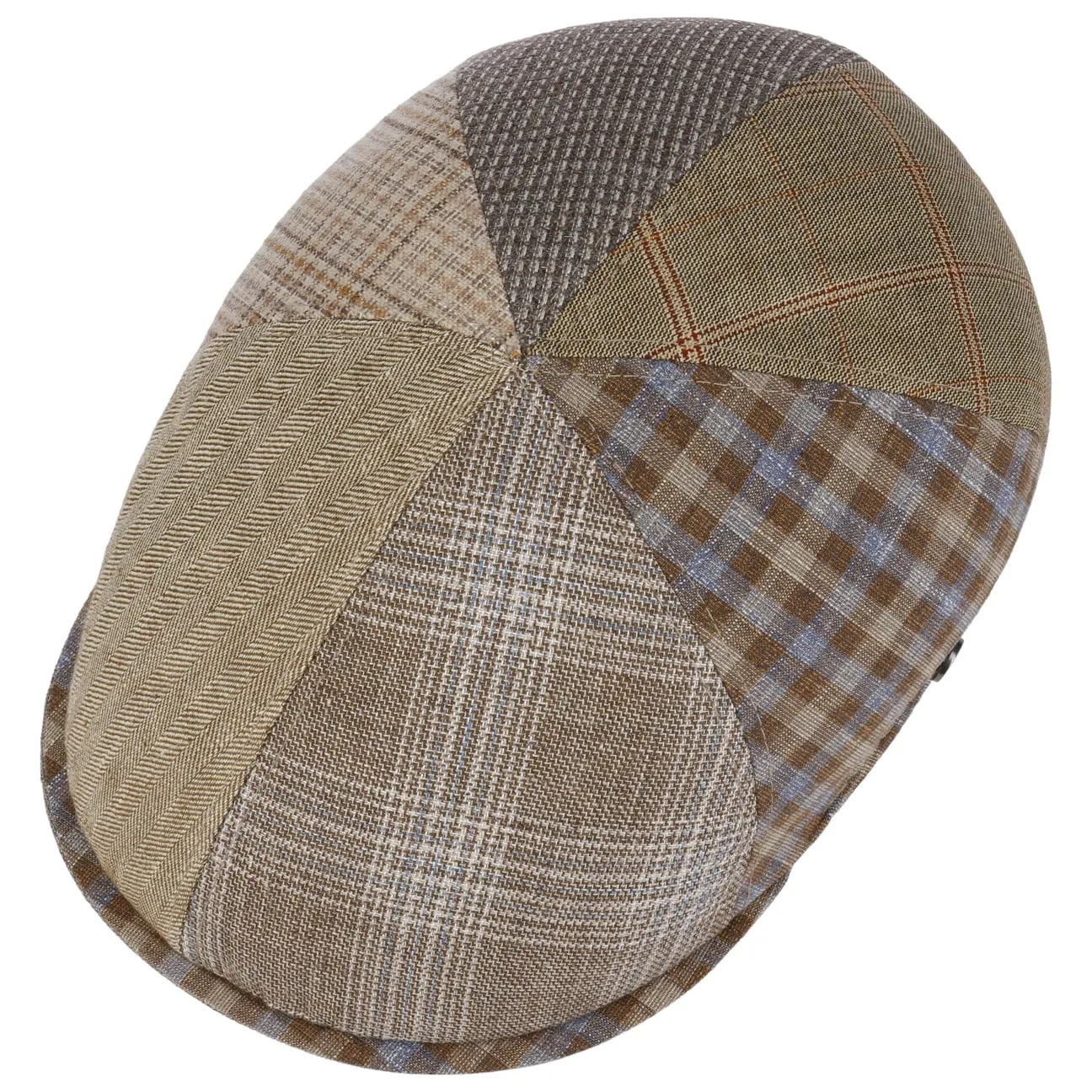 Patchwork Flat Cap by Lierys