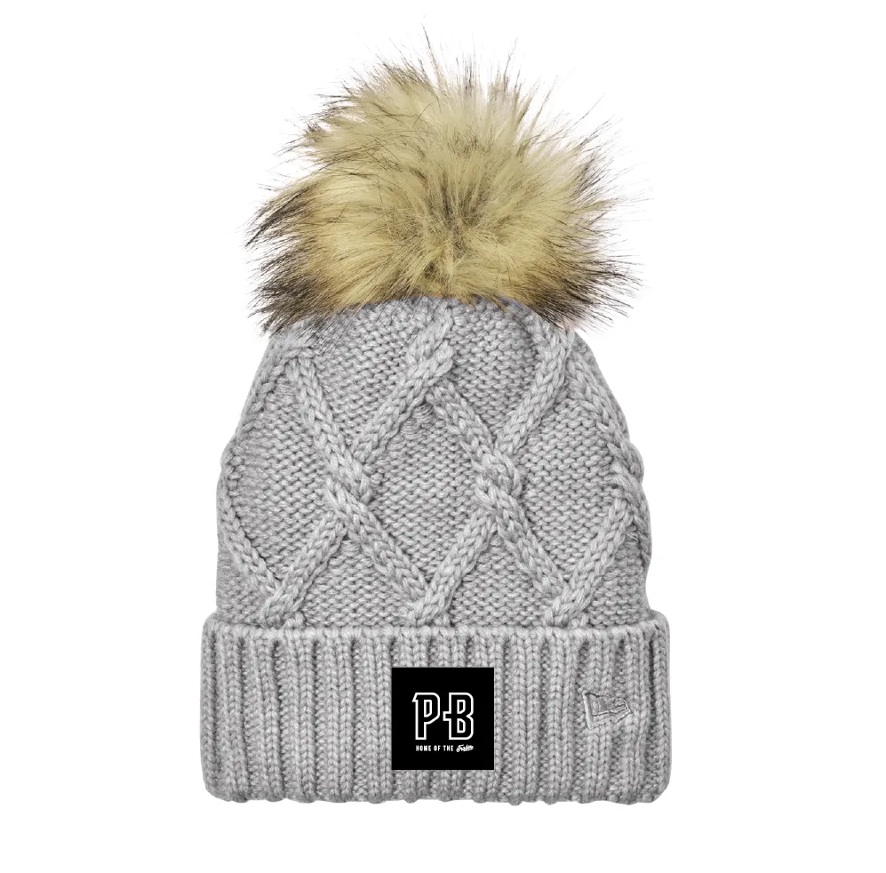 PB Pom Beanie, Grey