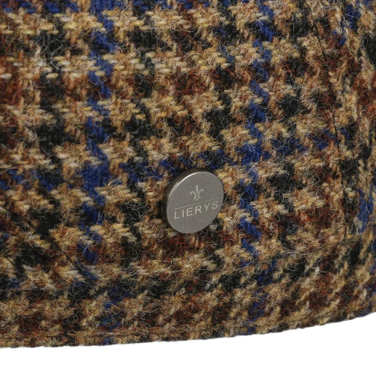 Pepita Driver Flat Cap by Lierys