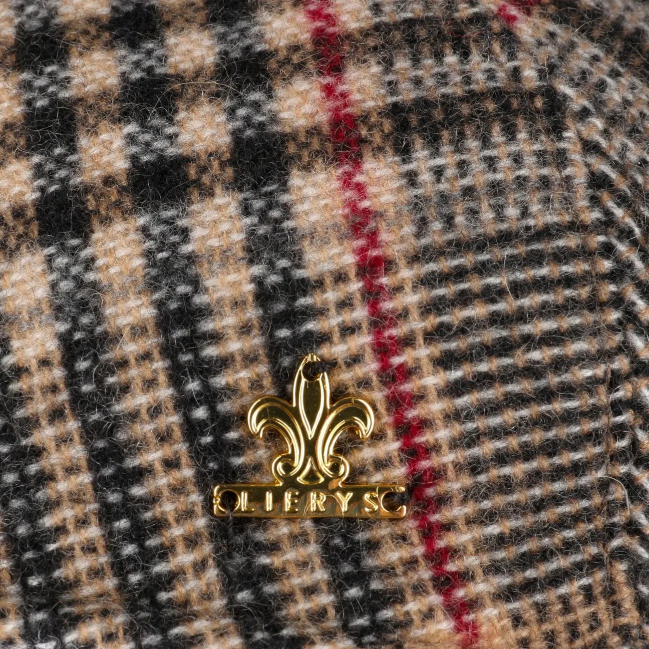Robertson Cashmere Flat Cap by Lierys Gold