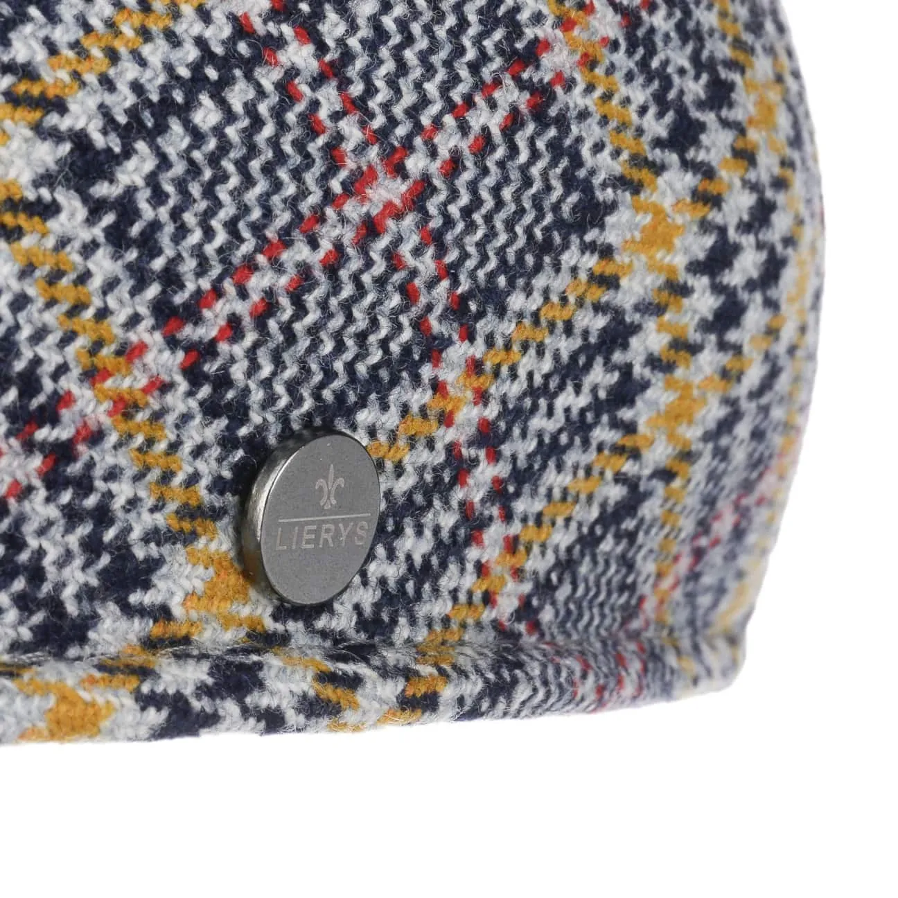 Roverton Check Flat Cap by Lierys