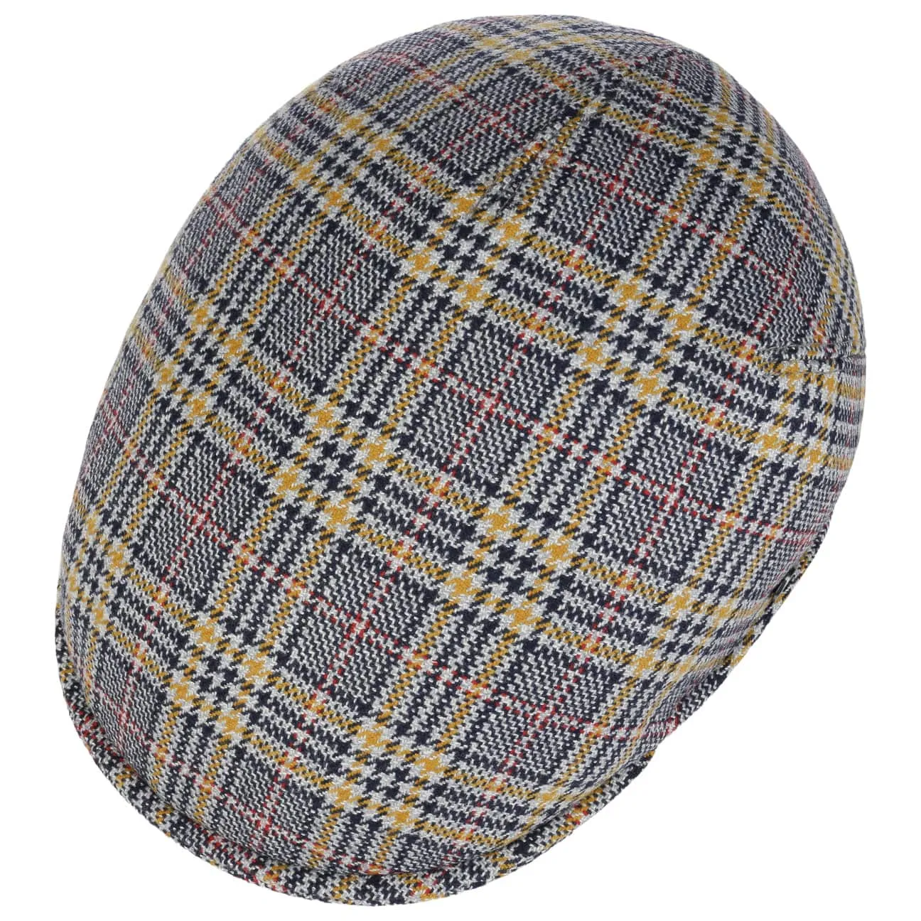 Roverton Check Flat Cap by Lierys