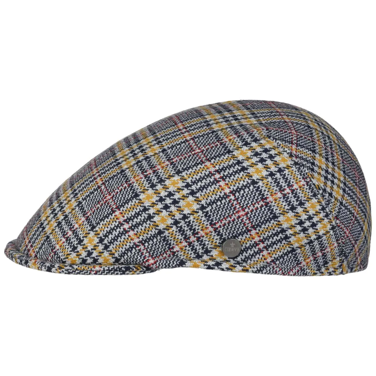 Roverton Check Flat Cap by Lierys