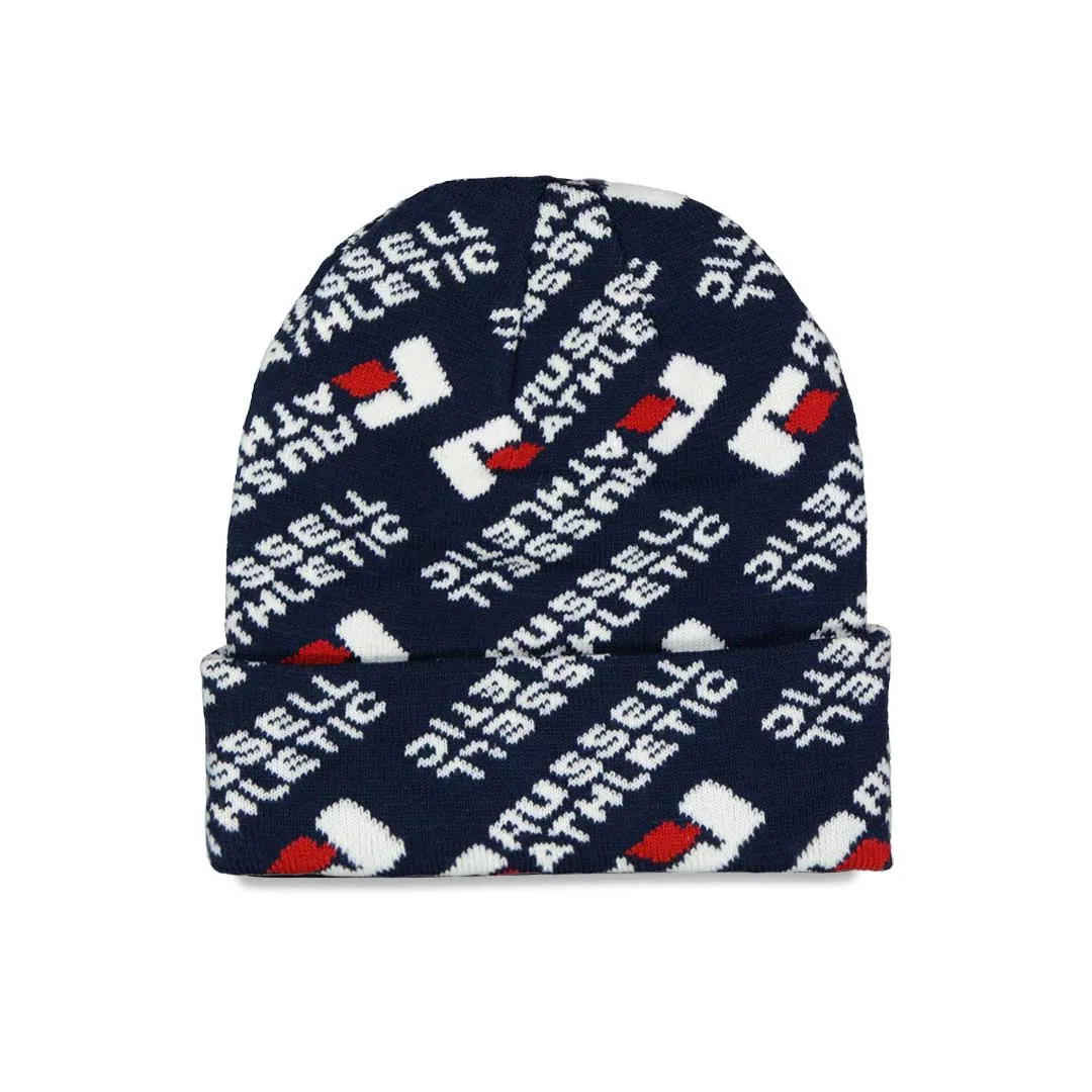 Russell Athletic - Scoreboard Beanie (RARU08MMHBLC1WN 41NVY)