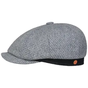 Seven Contrast Edge Flat Cap by Mayser