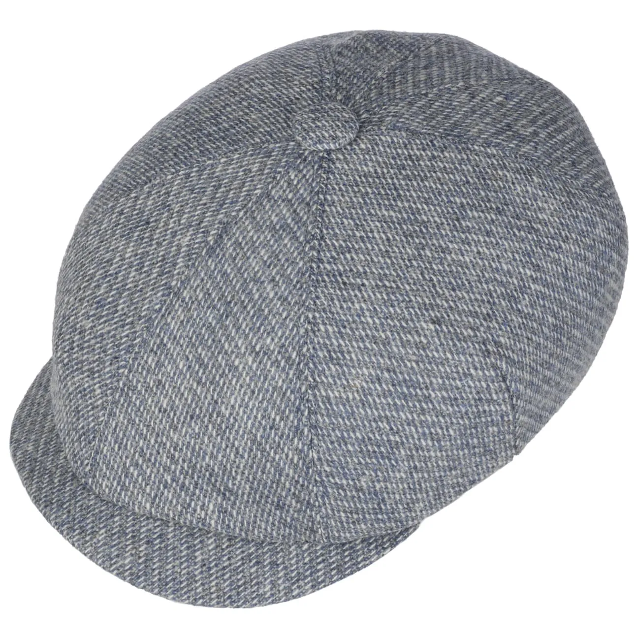 Seven Contrast Edge Flat Cap by Mayser