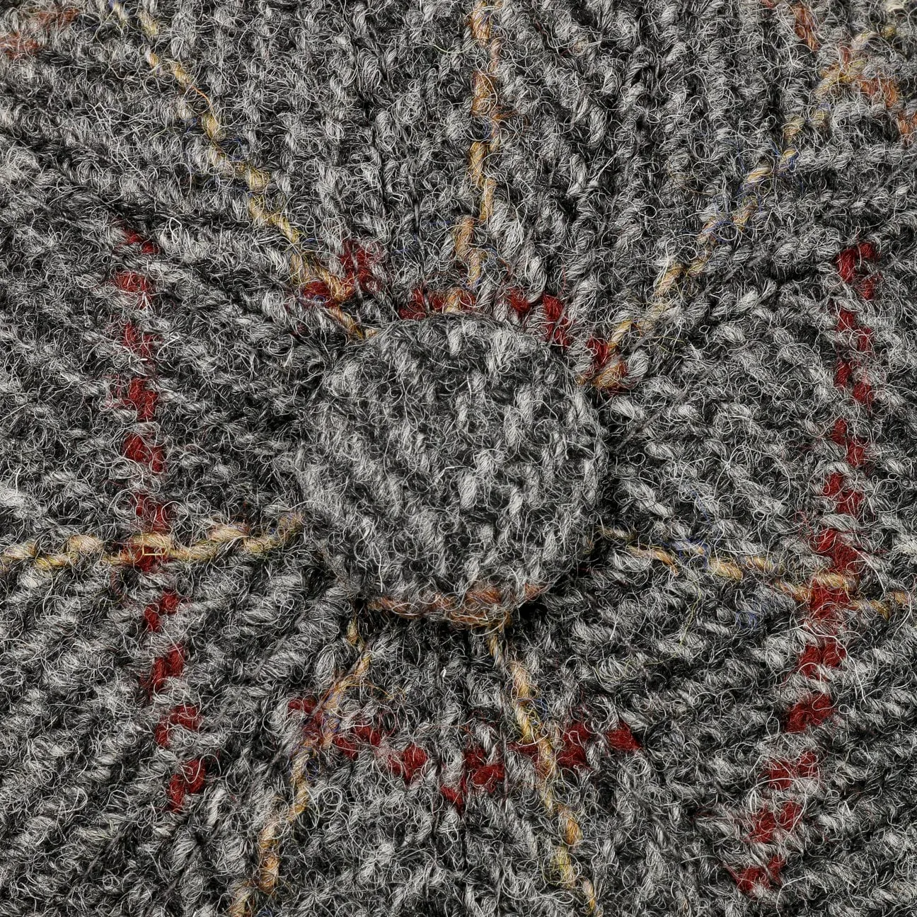Seven Premium Harris Tweed Flat Cap by Mayser